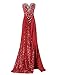 GRACE KARIN® Women's Sequined Prom Dresses Long