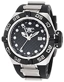 Invicta Men's 1153 Subaqua Noma IV GMT Black Dial Polyurethane Watch