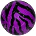 PURPLE ZEBRA Safari Sportz Soccer Ball