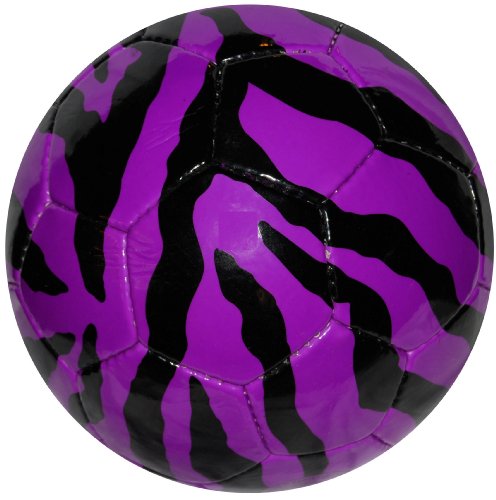 Soccer : PURPLE ZEBRA Safari Sportz Soccer