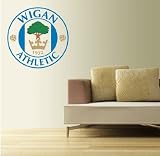 Wigan Athletic FC England Football Wall Decal 22"