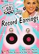 50s Record Earrings