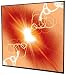 Electronics : Draper 250120 M1300 119-Inch Cineperm HDTV Fixed Projection Screen (White)