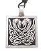 Celtic Swan Pewter Pendant Necklace