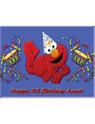 Toy: Single Source Party Supply - Elmo Edible Icing Image #4-8.0" x 10.5" - Single Source Party Supplies