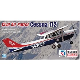 Minicraft Models Cessna 172 Civil Air Patrol 1 48 Scale from Toy RC Airplanes