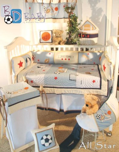 all star crib bedding