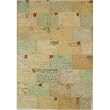 Paris Postcards Ephemera Vintage Letters Cavallini Wrap or Decoupage paper,vintage poster print