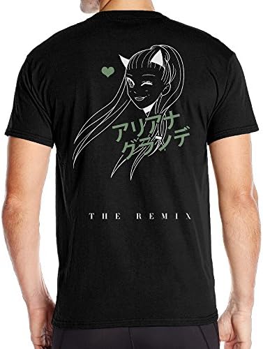 The Remix Ariana Grande Man Back Print Cool Dry T-shirts
