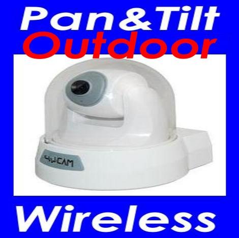 4UCAM Outdoor Indoor Wireless Pan & Tilt IP Network Video Camera Color, Motion detect