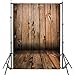 LB 5X7ft Wooden Wall & Floor Poly Fabric Photo Backdrops Customized Studio Background Studio Props QD06