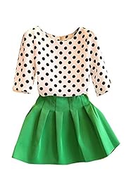 Chiffon Bubble Dress General Print Summer  Dress