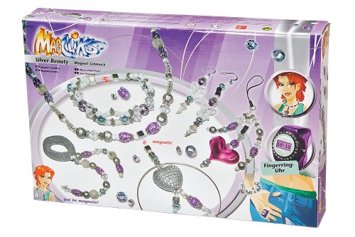 Childrens Toyshop  Spielwaren : MagCliks Schmuckset 09721 - Silver Beauty Set