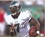 GAI Authentic Michael Vick Autograph Philadelphia Eagles 8x10 Photo w/ Double Matted Custom Frame