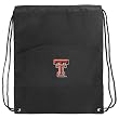 Texas Tech Drawstring Bag Cinch TTU Red Raiders Draw String Back Pack - For Boys Girls Students or Adults