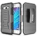 Galaxy Core Prime G360 Case, Galaxy Prevail LTE Case, RANZ Classic Black Rugged Impact Armor Hybrid Kickstand Cover with Belt Clip Holster Case For Samsung Galaxy Core Prime G360 / Samsung Galaxy Prevail LTE