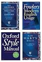 New Writer's Workshelf Set: Consisting of New Hart's Rules, the New Oxford Dictionary for Writers and Editors, Fowler's Modern English Usage, and The Oxford Style Manual