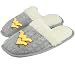 West Virginia Mountaineers Ladies Gray Sweater Slippers
