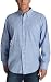 IZOD Men's Check Chambray Woven Shirt