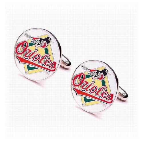 Baltimore Orioles Cufflinks - One Size