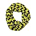 Yellow & Navy Chevron Infinity Scarf
