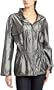 Kenneth Cole Women's Roll Tab Anorak,Jet Grey,X-Small