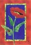 Bright Poppy - Toland Art Banner