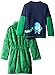 Bunz Kidz Little 3 Piece Boys Monster Robe and Pajamas Sets