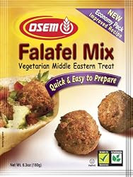 Osem Falafel Mix Envelope, 6.3-Ounce Packages (Pack of 12)