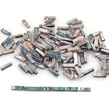 BQLZR 1 Set Of 60pcs Abalone Guitar Binding Body Project Total Length 42cm