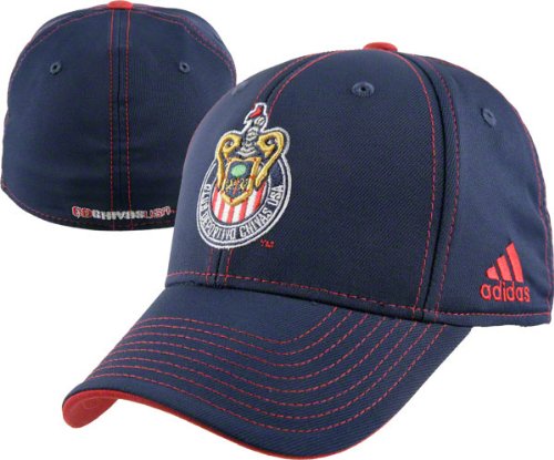 Club Deportivo Chivas USA Blue adidas Soccer Authentic Team Flex Hat