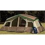 Texsport Sequoia Pass Three-Room Family Cabin Tent (Tan/Green, 19-Feet X 9-Feet X 86-Inch)