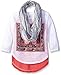Beautees Girls' Big 3/4 Sl. Scarf Top-B'fly