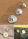 Button Extenders Set of 3 for Waist, Collar and Cuff