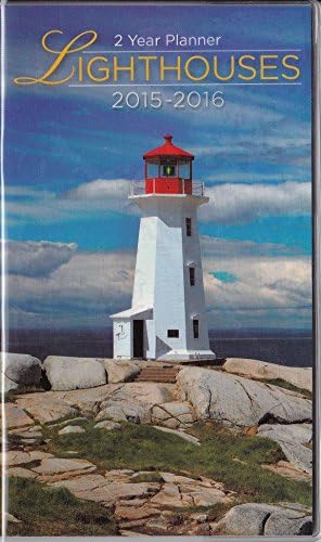 2015-2016 Two Year Pocket Planner (Lighthouses)