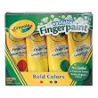 Crayola 4ct Washable Fingerpaints Primary