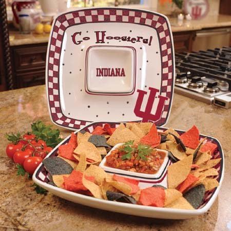 NCAA Indiana Gameday Chip and Dip