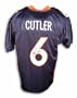 Autographed Jay Cutler Denver Broncos Blue Reebok Authentic Jersey