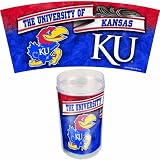 NCAA Kansas Jayhawks 16-Ounce 4-Pack Tumblers