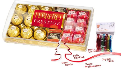 french prestige assortment x 21 chocolate 269 gr-prestige assortiment x 21 chocolat FERRERO + 1 bag of barley sugar Théodore Bardin-Cuinet french prestige assortment x 21 chocolate 269 gr-prestige assortiment x 21 chocolat FERRERO + 1 bag of barley sugar Théodore Bardin-Cuinet