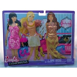 Barbie Fashionistas Day Looks Clothes - Glitter & Jewels Outfits Barbie Fashionistas Day Looks Clothes - Glitter & Jewels Outfits