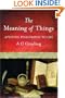 Meaning of Things