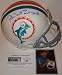 Jake Scott Autographed/Hand Signed Miami Dolphins Throwback Full Size Authentic Helmet