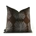 inhabit Aequorea in Chocolate and Silver Studio Pillow