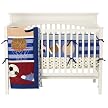 Tiddliwinks Mod Sport 3Pc Crib Bedding Set