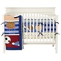 Tiddliwinks Mod Sport 3Pc Crib Bedding Set