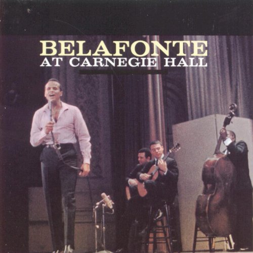 Harry Belafonte Belafonte at Carnegie Hall cd cover