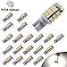 YITAMOTOR 20 X T10 42-SMD Car Backup Reverse White LED Light Bulb 921 912 906 168 192