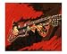 Guitar-double neck sg Stretched Canvas Poster Print