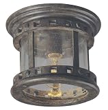 Maxim Lighting 30030CDSE - Santa Barbara Trisyn 1 Light Outdoor Ceiling Mount - 30030CDSE